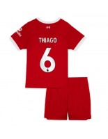 Liverpool Thiago Alcantara #6 Kotipaita Lasten 2023-24 Lyhythihainen (+ shortsit)